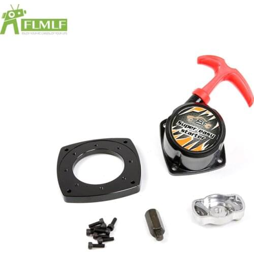 Easy Pull Starter Set for Zenoah CY Rovan Engine Top Speed Engine Fit for 1/5 HPI ROFUN ROVAN KM BAJA LOSI 5IVE T RC CAR PARTS