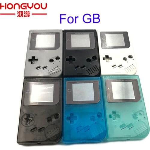 9pcs High quality classic Housing Shell Case Cover Repairt Parts For Gameboy GB Game Console for GBO DMG With Buttons
