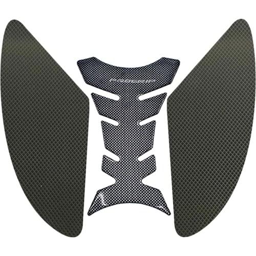 For Kawasaki NINJA ZX-10R ZX10R ZX 10R 2004-2007 Motorcycle Protector Anti slip Fiber Tank Pad tank Side Traction 3M Sticker