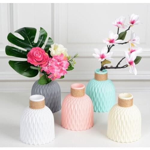 Пластиковые вазы для цветов IVYSHION China At AliExpress