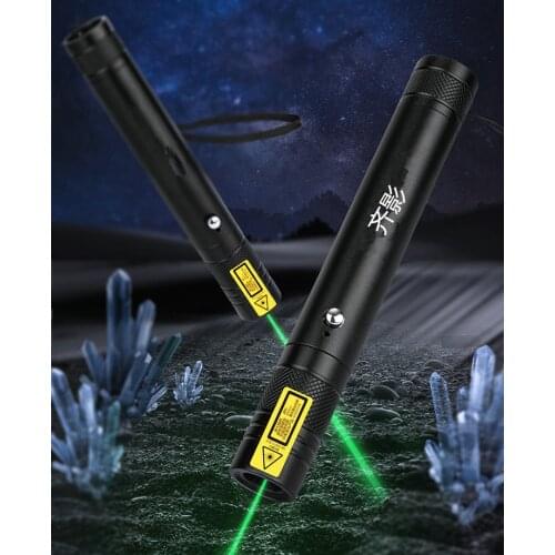 Powerful 532 Green Portable Flashlight Long Range Pointer USB Charging Handheld Flashlight For Outdoor Camping Hiking Flashlight