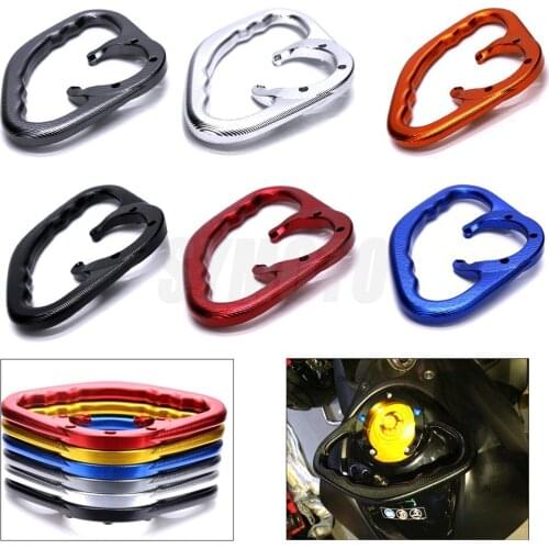 Motorcycle Passenger Handgrips Hand Grip Tank Grab Bar Handles Armrest For SUZUKI SV650 SV650A 2008-2015 GW250 Inazuma 2011-2013