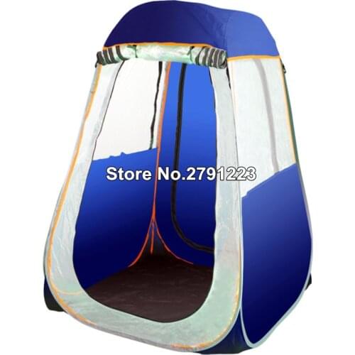 Portable Fishing Tent Movable Waterproof Football Watching Tent Blue Outdoor Waterproof Fishing Tent Movable Camping Tent