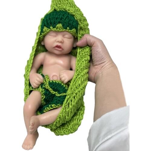 Adolly Reborn Baby Doll Full Body Platinum Silicone 12 Inch Realist Lifelike Newborn Boy Girl Toy Look Real Mini Size 12s001c