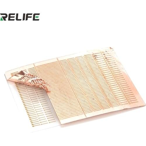 RELIFE RL-007GA Jumping Wire Repair Spot Welding Slice No Looping Repair Solder Points Seamless Repair for Phone 1400 Dots