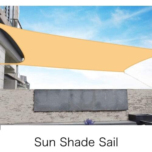 Outdoor Sun Shade Sail Camping Canopy Tent Garden Sun Shade Screen For Patio Awnings Pool Beach Sun Shelter Portable Shadesail