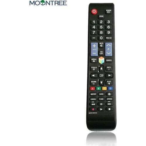 AA59-00594 Auniversal remote control fit for Samsung 3D Smart TV black remote control for tv Controle Remoto 433mhz MOONTREE