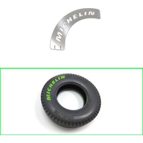 Tire Leaking Metal Etching Sheet for 1/14 Tamiya RC Truck Trailer Tipper Scania MAN Benz Actros Volvo Car Diy Parts