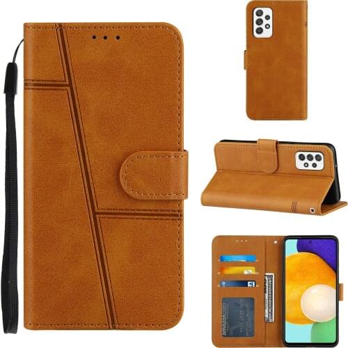 Retro Vintage PU Leather Card Slot Pocket Shockproof Phone Case for Samsung Galaxy A52 5G Kickstand Cover Photo Frame