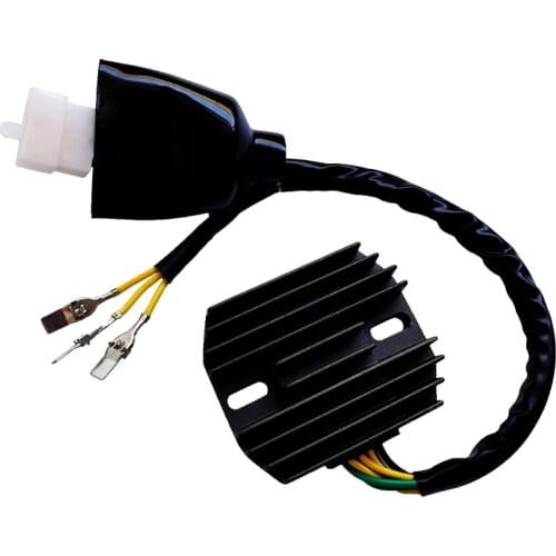 R2027.20 Motorcycle Regulator Rectifier Fits For HONDA CBR954 RR CBR900 RR 2002 2003 Metal Voltage Ignition Black DC12V