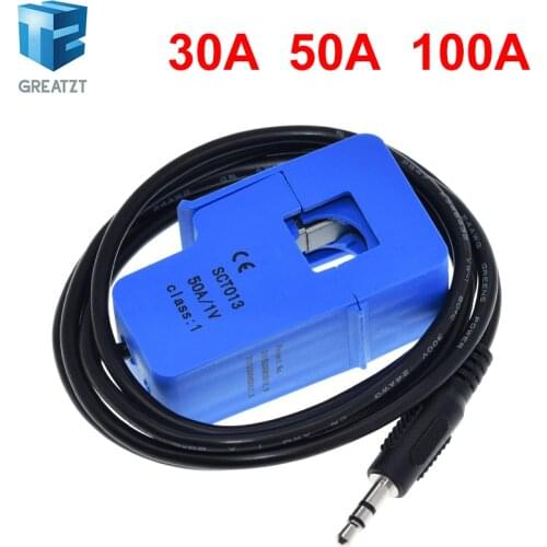 High Quality 30A 50A 100A SCT-013-030 SCT-013-050 SCT-013-000 Non-invasive AC current sensor Split Core Current Transformer