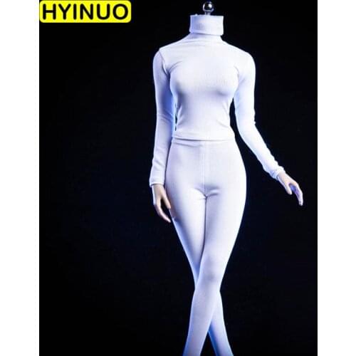 2 Colors1/6 Scale Female Tights Slim fit Briefs Suit Women Night Clothes Suit Set Model for12''Action Figure Doll Body Clothing