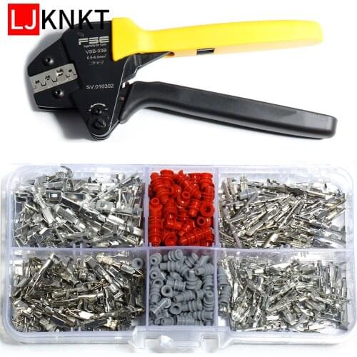 1/3.5mm Terminal Automotive Connector Car Electrical Wire Removal Non-Insulated Plug Crimping tool Pins auto Cable harness