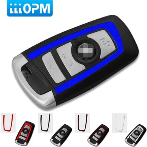 1x Car Remote Control Car Key Cap Sticker Car Key Decoration Sticker for Bmw M Sticker X1 X3 X4 X5 X6 X7 E46 E90 F20 E60 E39 F10