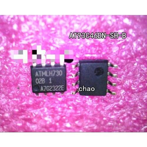 10-20PCS/AT93C46DN-SH-B ATMLH730 SOP8 NEW