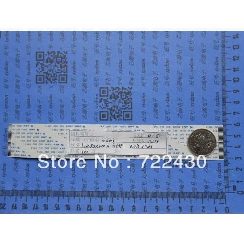 30PIN, FFC/TTL flat line, soft wire, spacing of 1.0MM, 200mm FFC TYPE A, Flexible Flat Cable ROHS