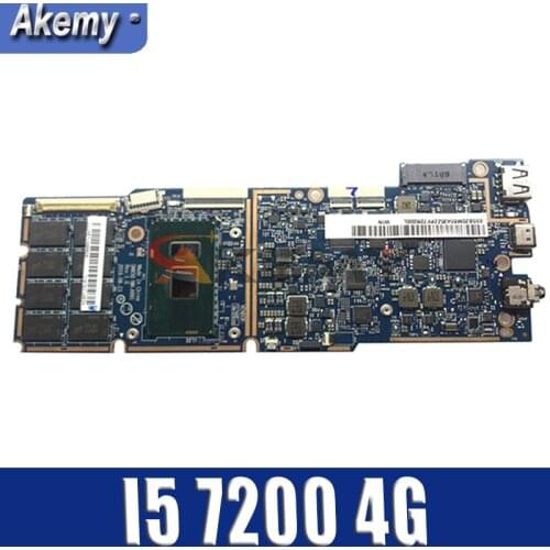Akemy For Lenovo MIIX720 MIIX720-12IKB DMX50 NM-A991 Laptop Motherboard CPU I5 7200 4G 100% Normal Operation
