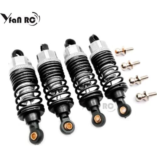 4pcs HSP 102004 122004 Aluminum Aolly Metal Shock Absorber 68mm 02002 02175 1/10 Upgrade Parts For On-Road Drift car 94123 YF274