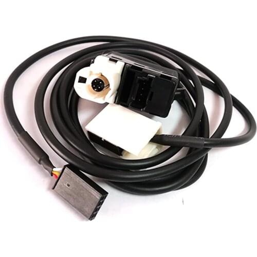 Aux USB Socket Car Radio Audio Adapter Cable For BMW E60 E63 E64 E66 E81 E82 E70 E90