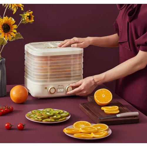 Household food dryer meat fruit vegetable food dehydration air dryer intelligent fruit dryer large capacity quick air drying
