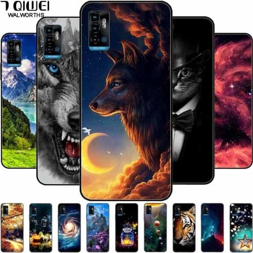 Phone Case For ZTE Blade A71 Cover 6.52'' Soft Silicone Back Cover Cases for ZTE Blade A31 Lite A51 2021 Funda TPU Black Bumpers