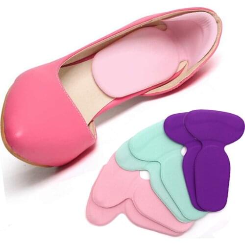 1-5Pair Silicone Insoles For Shoes Gel Pads For Feet Care Heel Gel Insoles Pads Protect Back Heel Non Slip Foot Care Massager