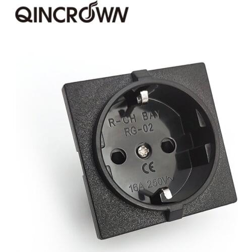 European Union Design AC 250V 16A EU Euro 2 pin IEC inlet Power Uitimate H Schuko Chassis Socket DIY