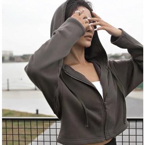 Женские короткие толстовки HKML China At AliExpress