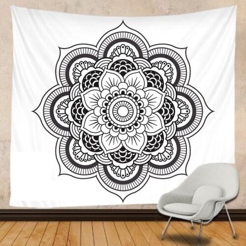 Indian Tarot witchcraft tapestry home decoration tapestry Hippie Bohemian decorative sofa blanket yoga mat wall decoration