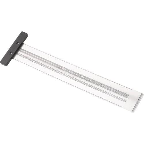 Scale Ruler Marking Ruler T-Type Hole Ruler Right Angle Ruler Woodworking Scribing Mark Line Gauge Carpenter Measuring Tool