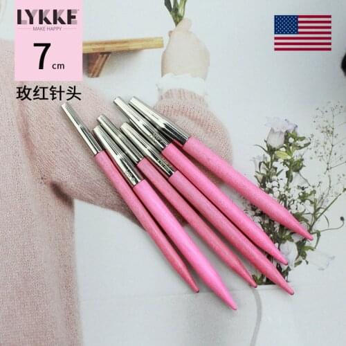LYKKE Blush 3.5''/7cm Interchangeable Knitting Needles Tip