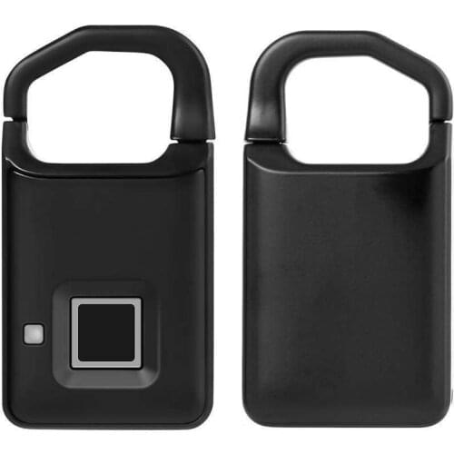 Biometric Fingerprint Lock Access Control Reader Controller Waterproof Keyless Anti-theft Padlock for Bag Drawer Suitcase