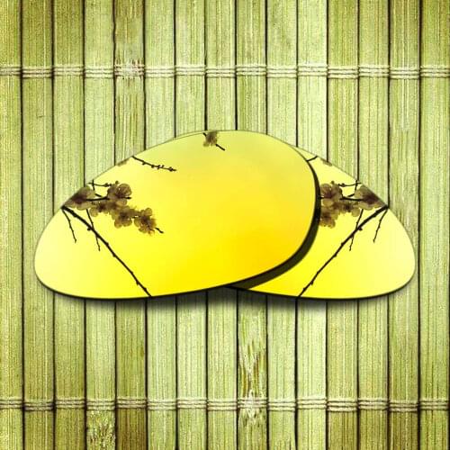 Polarized Replacement Lense For-Oakley Minute 1.0 Sunglasses Frame True Color Mirrored Coating - Yellow Options