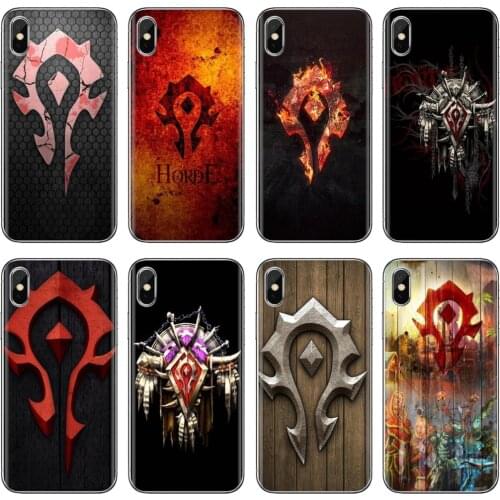 Warcraft-horde-C-WOW-World-of Silicone Phone Shell Cover For Samsung Galaxy A9 A8 Star Lite A3 A5 A7 A6 Plus 2018 2015 2016 2017
