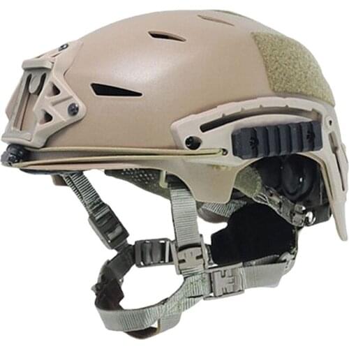 New Airsoft Tactical Helmet EX Bump Rapid Reaction Tactical Camouflage 3 Color Helmet Black for Paintball Airsoft and Hunting
