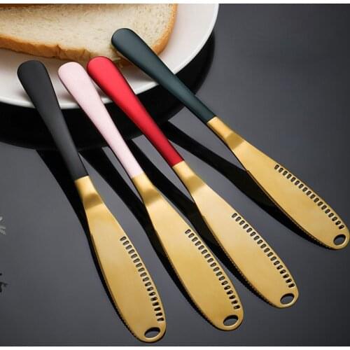 1 pc Stainless Steel Butter Knife Cream Jam Spreaders Cheese Grater Slicer Cake Dessert Toast Kitchen Gadget