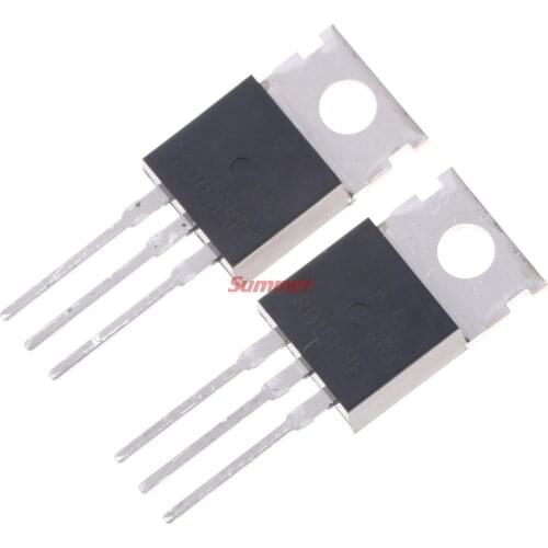 Practical 2pcs Rd16hhf1 To-220 Power Transistor Mosfet Original Mitsubishi 30MHz 16W Black