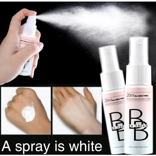 Moisturizing Spray BB Cream 20ml Concealer BB Cream Whitening Effect Waterproof Beauty Cosmetics