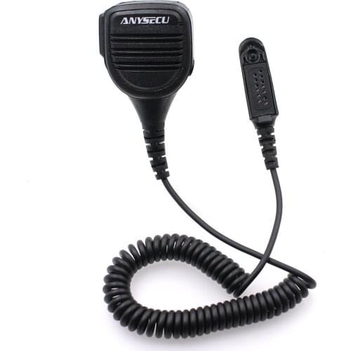 High Quality Portable Handheld Speaker Microphone for Anysecu W6 POC Radio Walkie Talkie