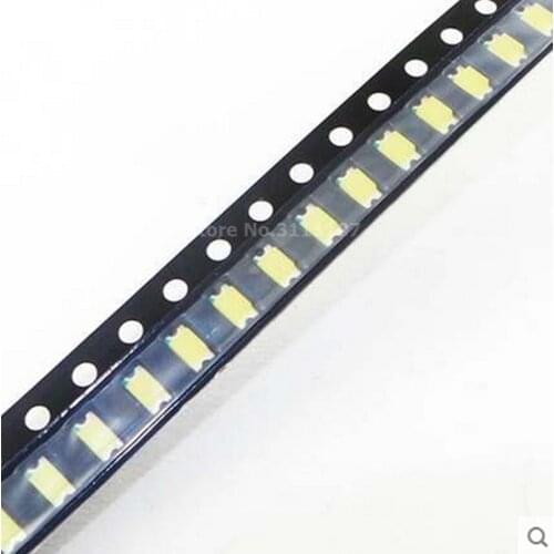 200PCS/LOT 1206 White SMD LED Diode Light 3216 Diodes SMD Super Bright 1206 led 3.2*1.6mm White Color