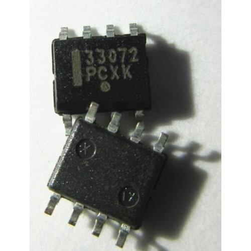 50Pcs New MC33072DR2G MC33072 33072 SOP8