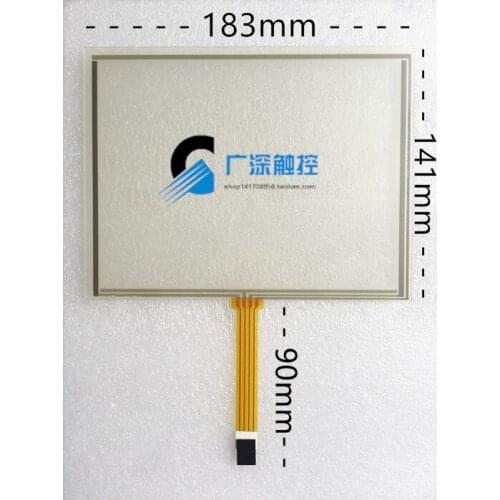 8-inch 4-wire Touch Screen Standard Touchpad Brand New Industrial-grade Industrial Control Equipment Touchpad Screen