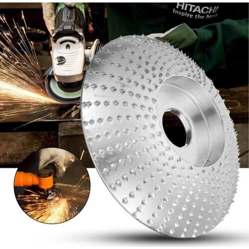 Abrasive Tools Carving Rotary Disc Tools for Angle Grinder Wood Grinding Wheel Disc Sanding Wood Tool Abrasive 4inch Bore Wheels