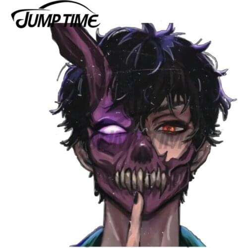 JumpTime 13 x 6.9cm For Corpse Husband Design Car Stickers Graffiti Fine Decal Trunk Surfboard Scratch-Proof Laptop Decoration