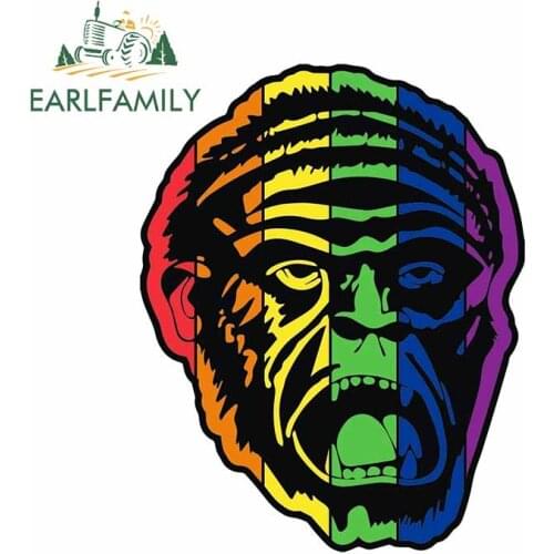 EARLFAMILY 13cm x 10.3cm For PRIDE GORILLA Fine Decal Fashion Car Sticker DIY Occlusion Scratch Laptop Creative Decoration