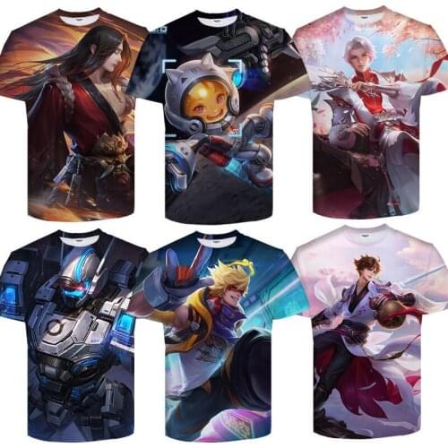 New Short-sleeve T-shirt Mens Spring and Summer Round Neck T-shirt Male 3d Digital Printing Tees Top Men Clothing