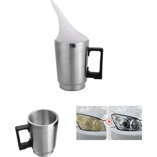 DIY Car Headlight Refurbished Headlamp Repair Tool Electri Heating Cup Kit