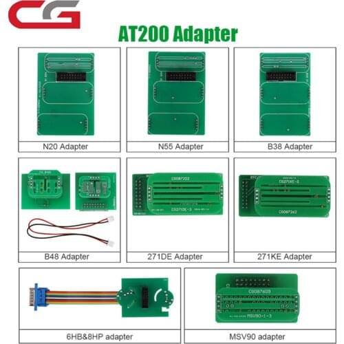 CG AT200 FC200 Adapters Set No Need Disassembly for BMW including 6HP & 8HP/MSV90/N55 /N20 /B48/B58/B38 etc