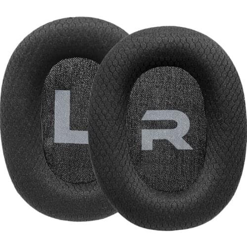 L41E Leather/Mesh Cushion Velvet Earmuff Earphone Sleeve Cover For CORSAIR HS35 /Somic G936N/G936 PRO Headset Replacement