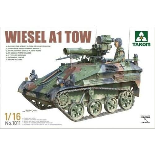 TAKOM 1011 1/16 Wiesel A1 TOW - Scale Model Kit